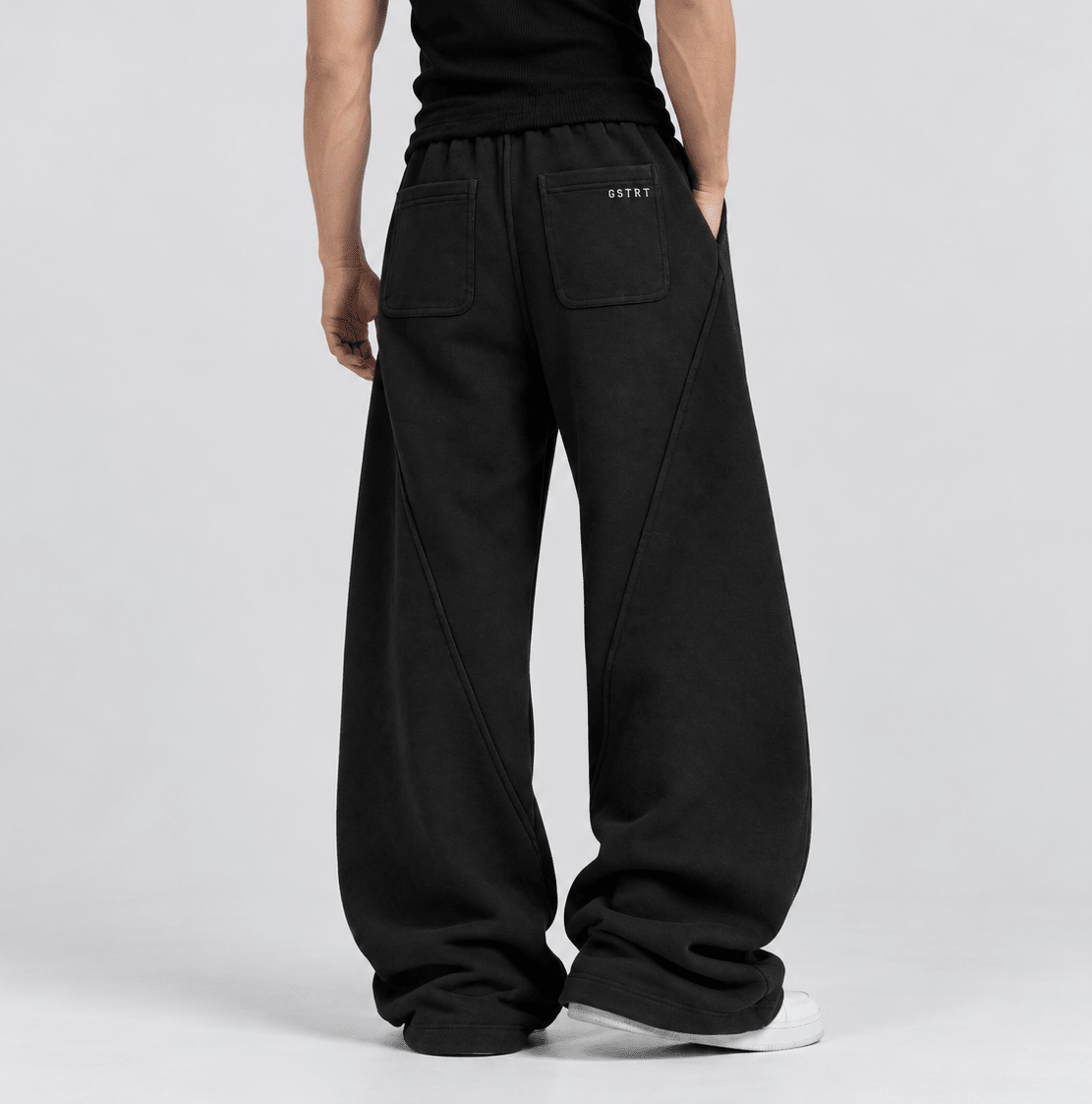 Straight-Leg Trousers - | G STREET