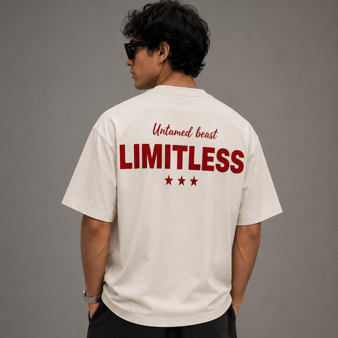 Limitless - Oversized Graphic T-shirt - Graphic-Tee | G STREET