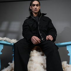 Denim Sherpa Trucker Jacket