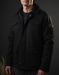 Denim Sherpa Trucker Jacket