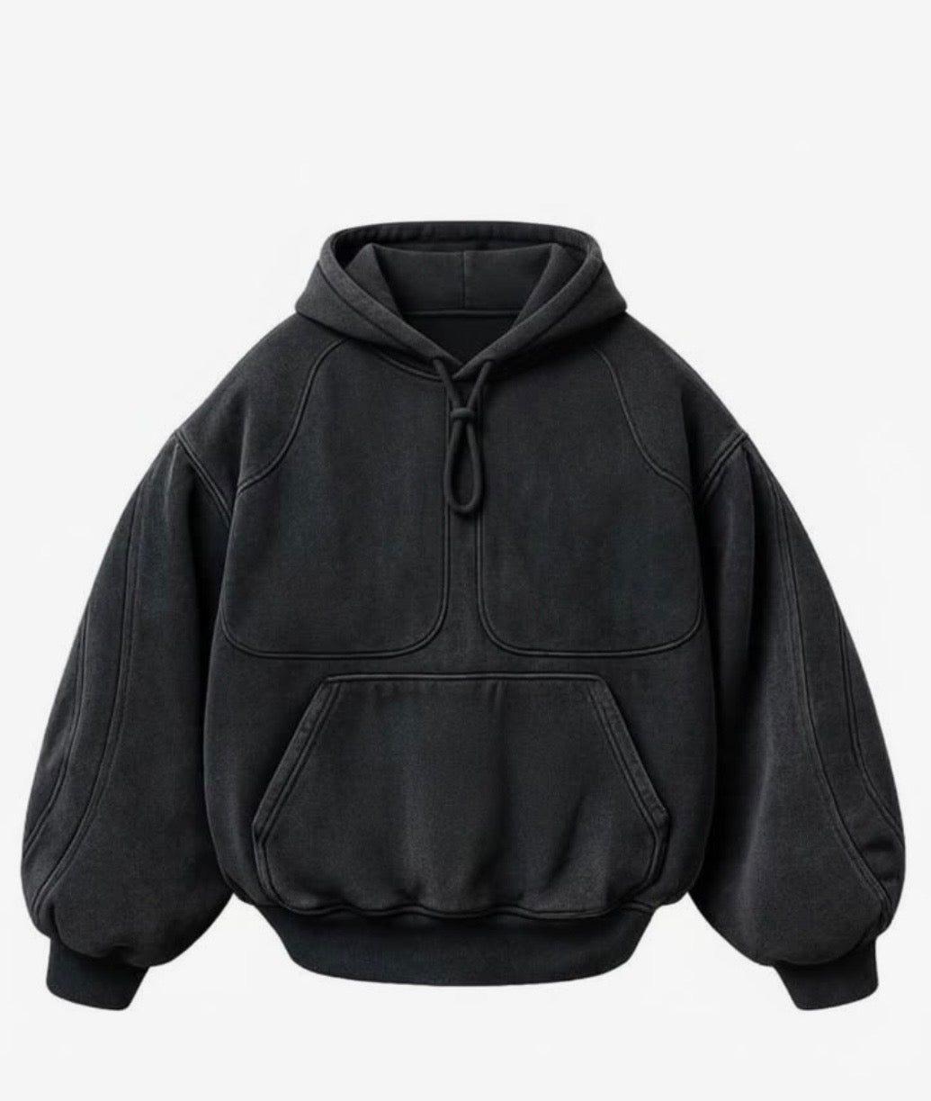 Acid Washed Hoodie - G STREET