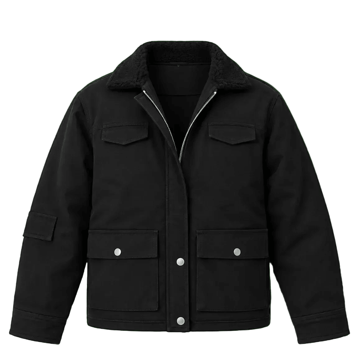 Denim Sherpa Jacket - G STREET