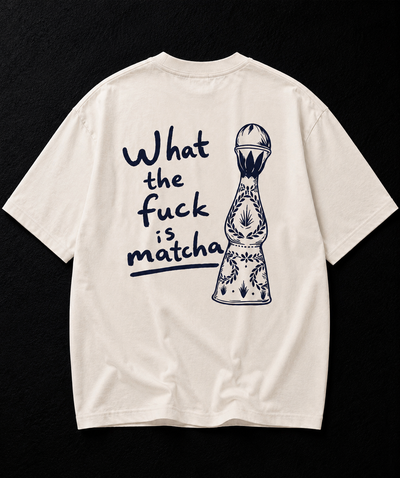 Matcha - Oversized Graphic T-shirt