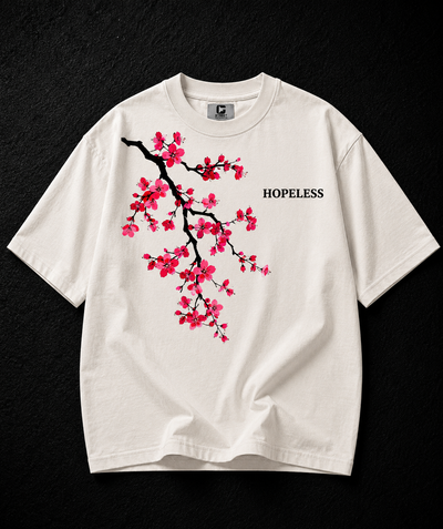 Hopeless Romantic - Oversized Graphic T-shirt