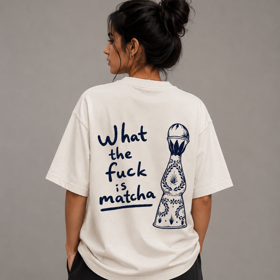 Matcha - Oversized Graphic T-shirt - Graphic-Tee | G STREET