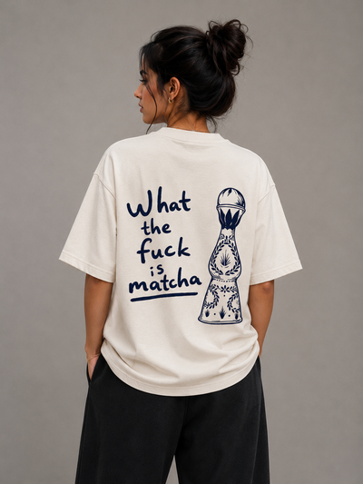 Matcha - Oversized Graphic T-shirt