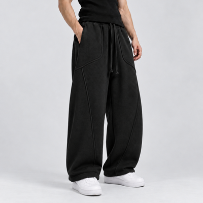 Straight-Leg Trousers