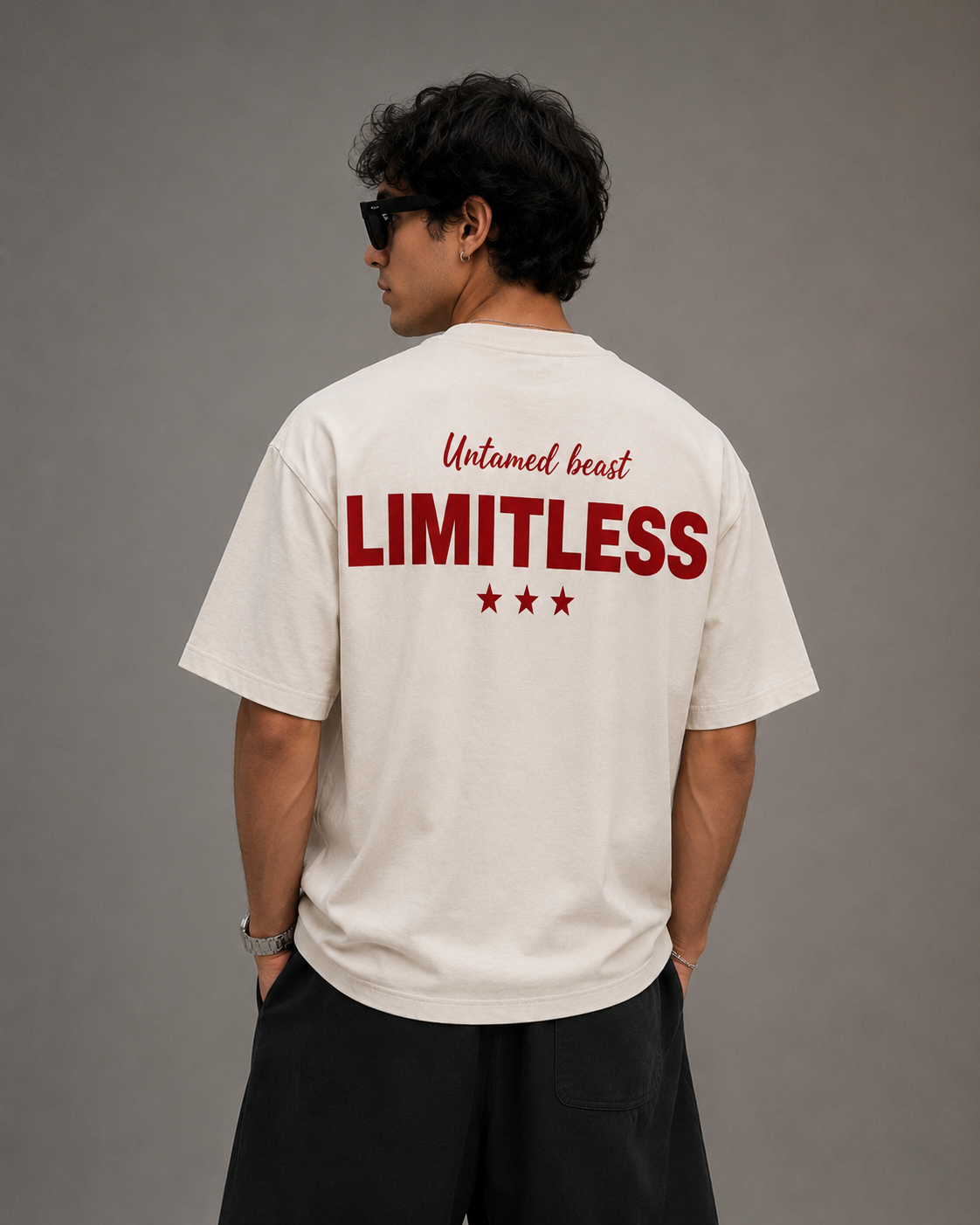 Limitless - Oversized Graphic T-shirt