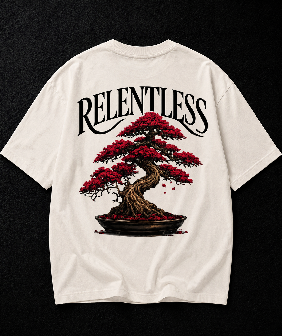 Relentless - Oversized Graphic T-shirt