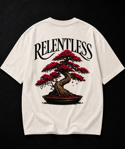 Relentless - Oversized Graphic T-shirt
