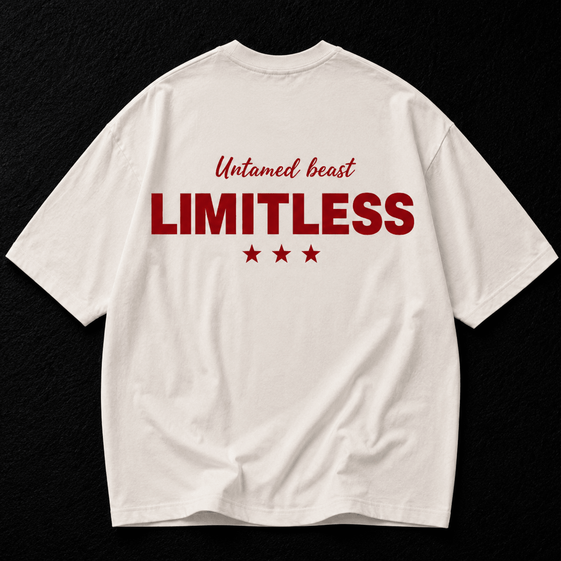 Limitless - Oversized Graphic T-shirt - Graphic-Tee | G STREET