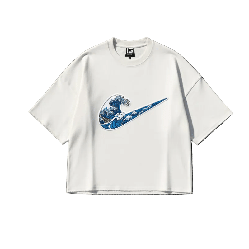 Ride the wave - Oversized graphic T-shirt - Graphic T-Shirt | G STREET