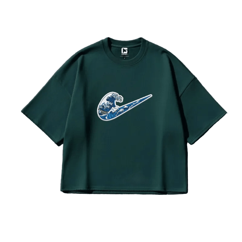 Ride the wave - Oversized graphic T-shirt - Graphic T-Shirt | G STREET