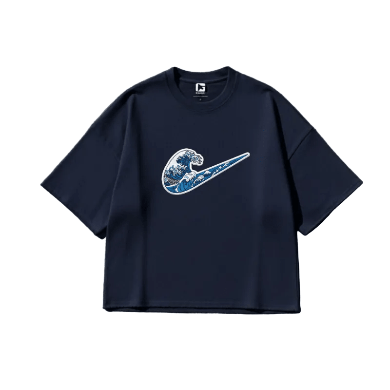 Ride the wave - Oversized graphic T-shirt - Graphic T-Shirt | G STREET
