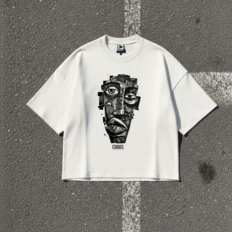 Chaos - Oversized graphic T-shirt