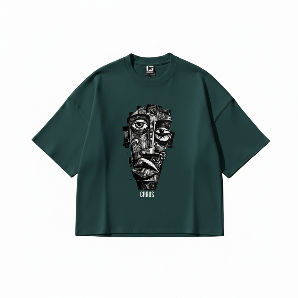 Chaos - Oversized graphic T-shirt