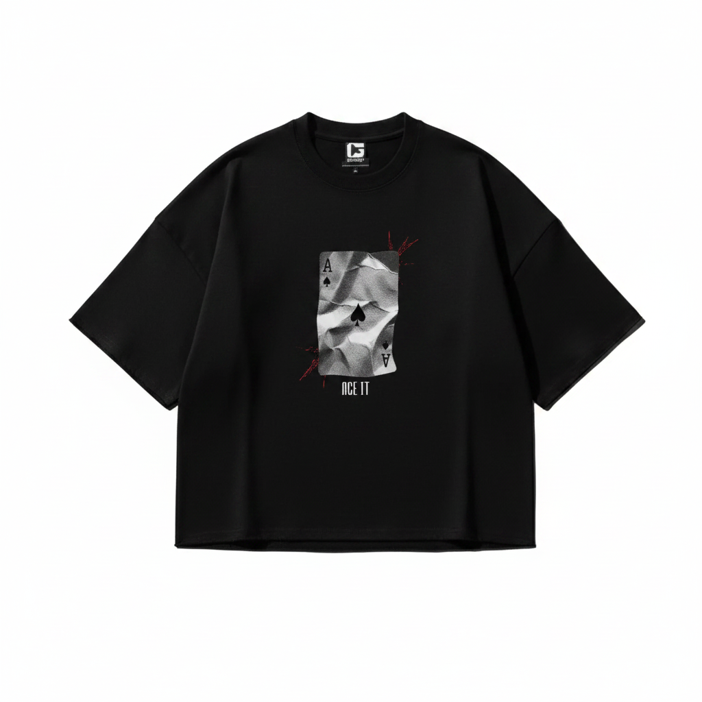 Ace It - Oversized graphic T-shirt