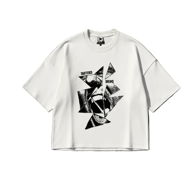 Shattered Dreams - Oversized graphic T-shirt - Graphic T-Shirt | G STREET