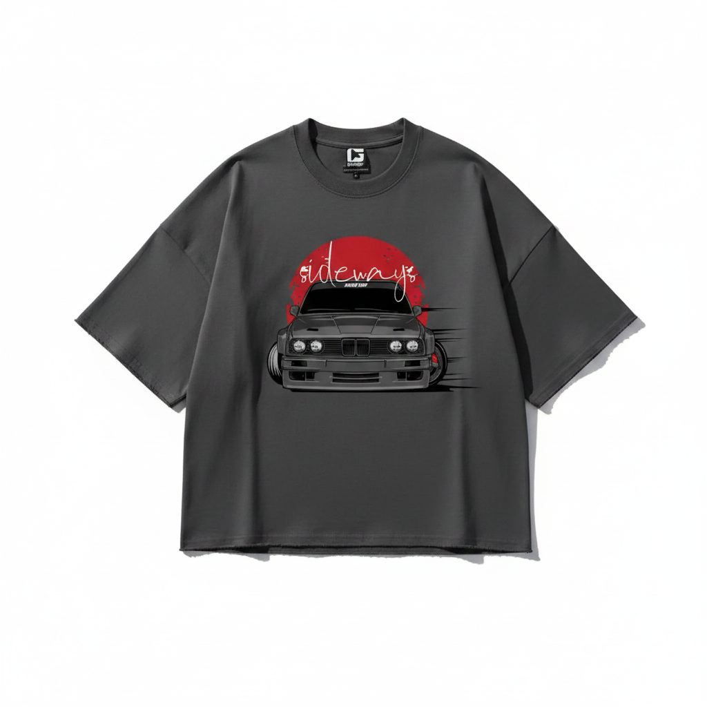 Sideways - Oversized graphic T-shirt