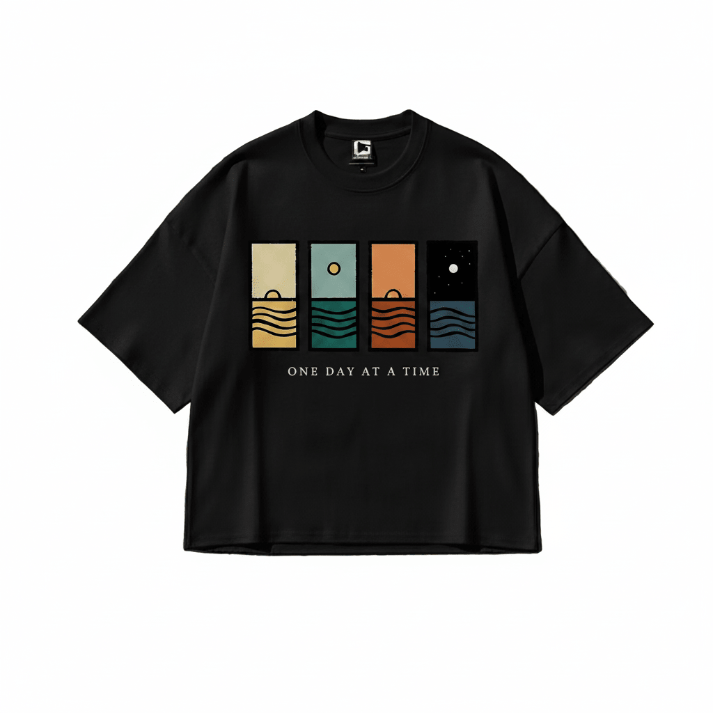 Baby Steps - Oversized graphic T-shirt - Graphic T-Shirt | G STREET