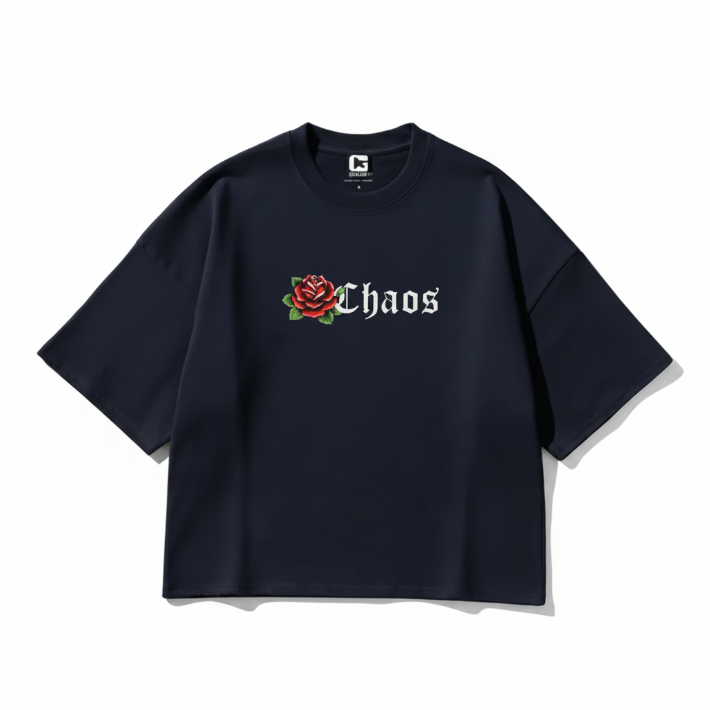 Chaos Redefined - Oversized graphic T-shirt
