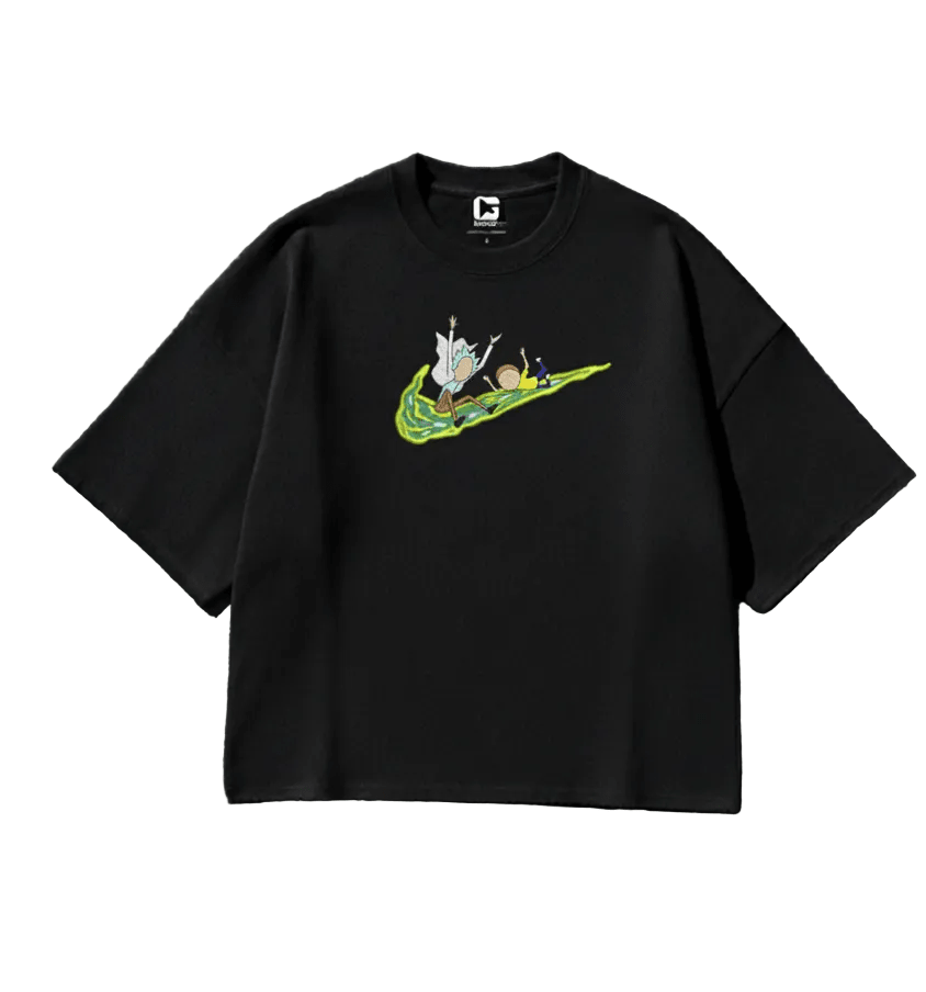 Rick n Morty - Oversized graphic T-shirt - Graphic T-Shirt | G STREET
