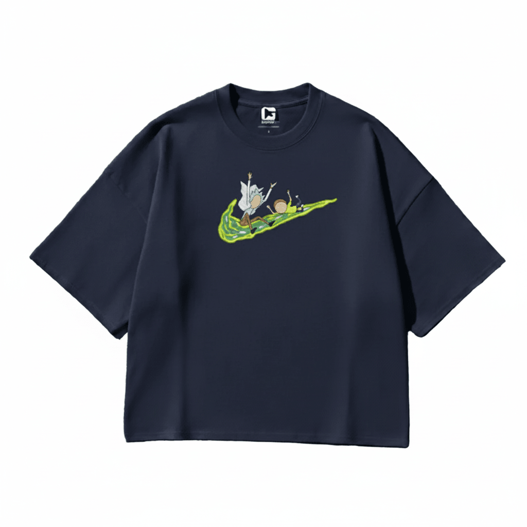 Rick n Morty - Oversized graphic T-shirt - Graphic T-Shirt | G STREET