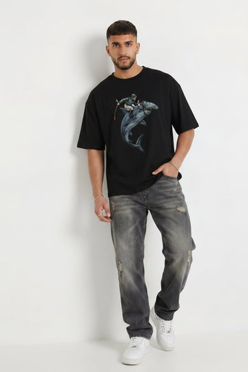 Polo Reimagined - Oversized graphic T-shirt - Graphic T-Shirt | G STREET