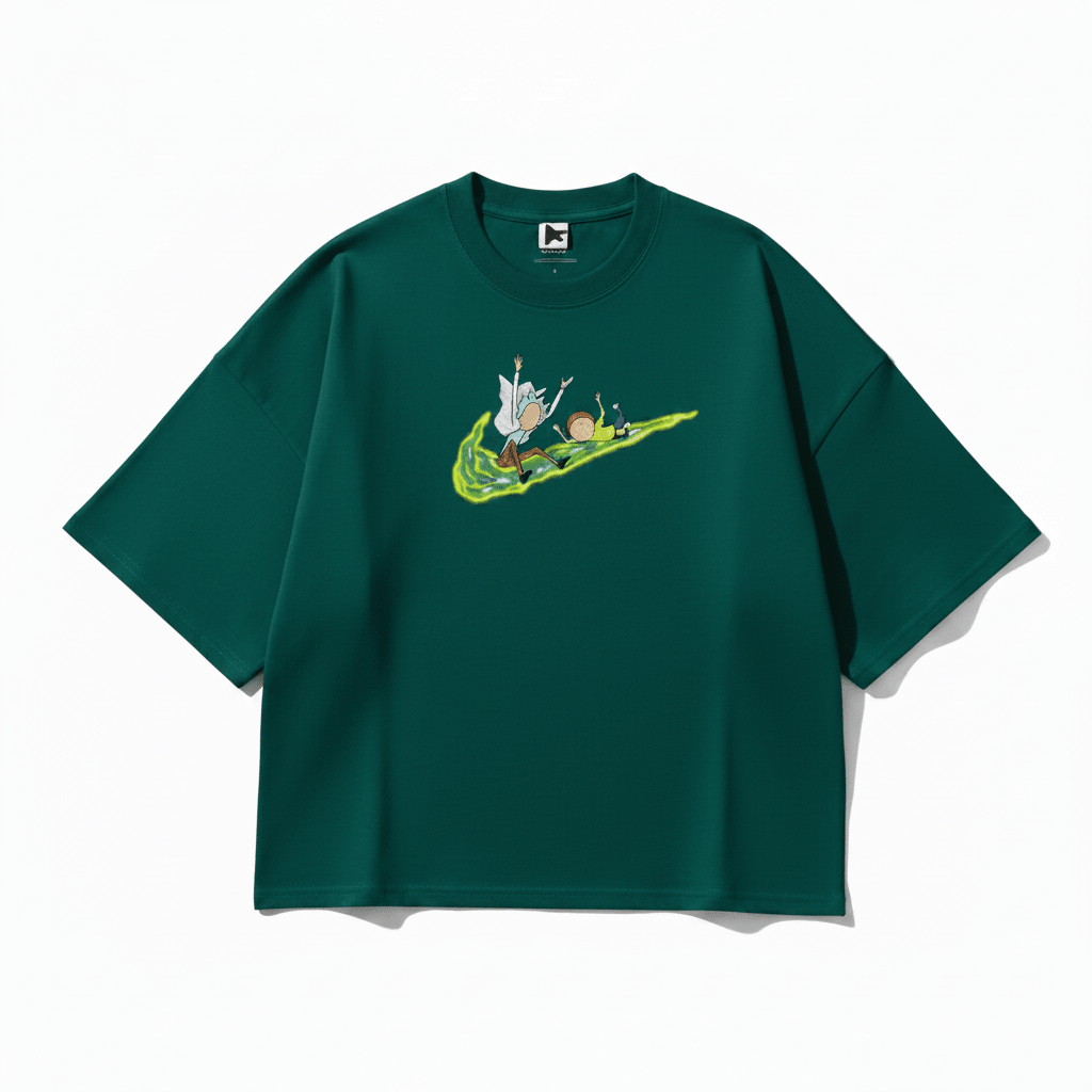 Rick n Morty - Oversized graphic T-shirt - Graphic T-Shirt | G STREET