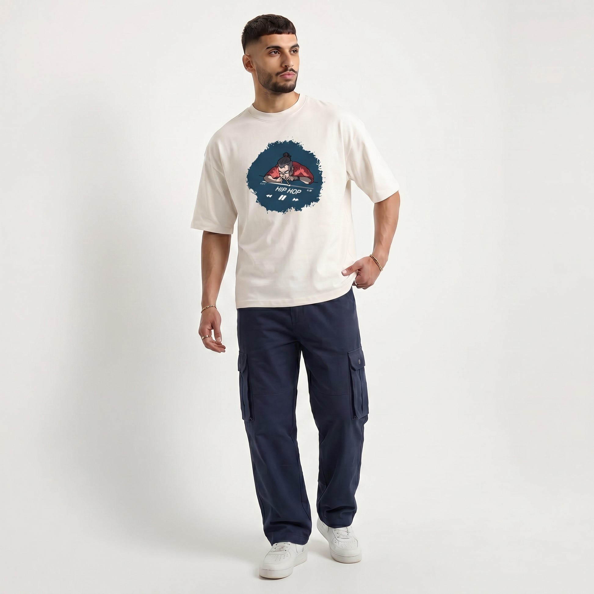 HipHop - Oversized graphic T-shirt - Graphic T-Shirt | G STREET