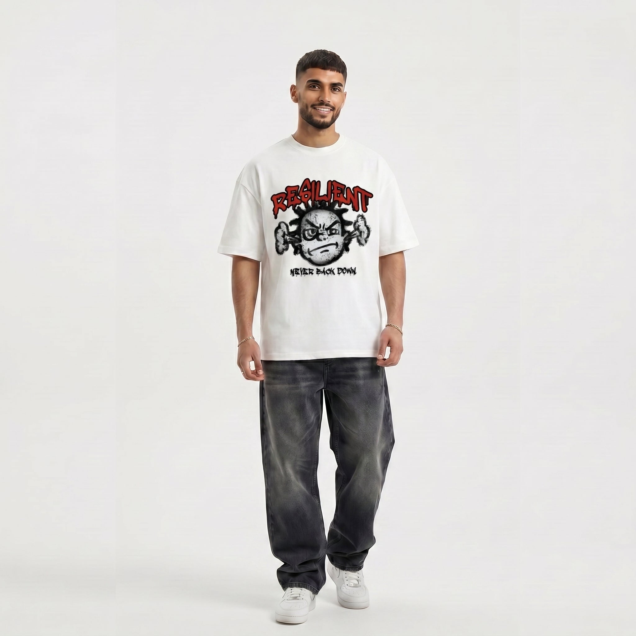 Resilient - Oversized graphic T-shirt - Graphic T-Shirt | G STREET