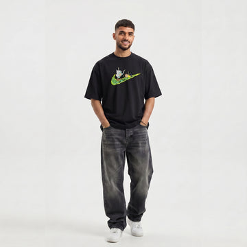 Rick n Morty - Oversized graphic T-shirt - Graphic T-Shirt | G STREET