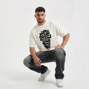 Chaos - Oversized graphic T-shirt