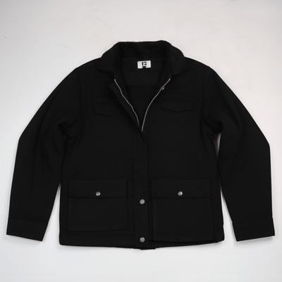 Denim Sherpa Trucker Jacket - | G STREET