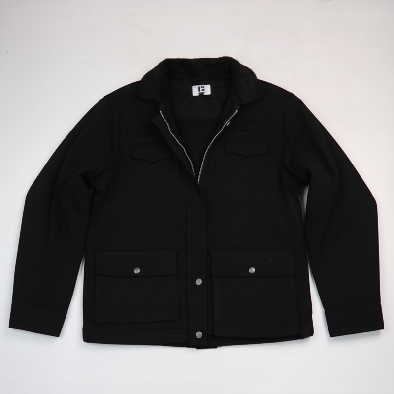 Denim Sherpa Trucker Jacket